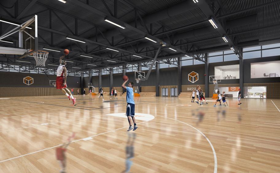 Strasbourg: a new sports complex dedicated to basketball will see the light of day!