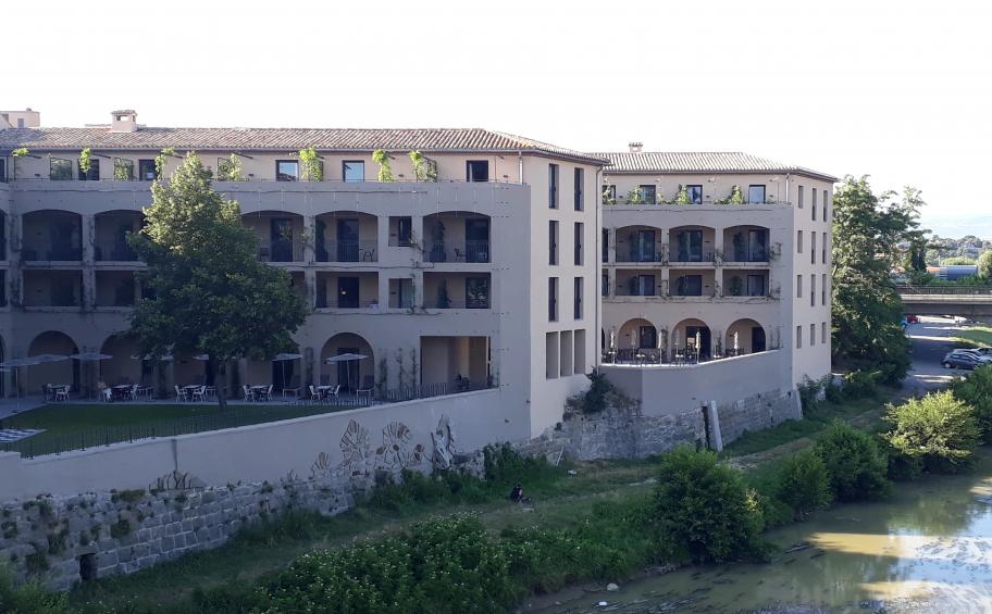 Un nursery home transformed into hotel five stars DoubleTree by Hilton in Carcassonne