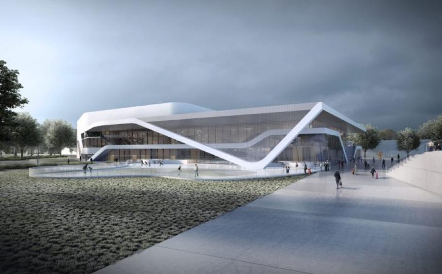 Ice rink Saint Serge in Angers: Eiffage Construction begins the works