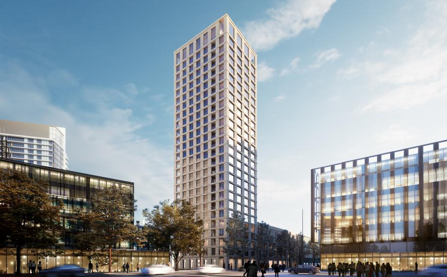Eiffage Suisse, a subsidiary of Eiffage Construction, starts work on the 80-metre Artisa tower in Zurich