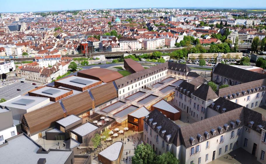 Eiffage lays the foundation stone of the Cité Internationale de la Gastronomie et du Vin de Dijon