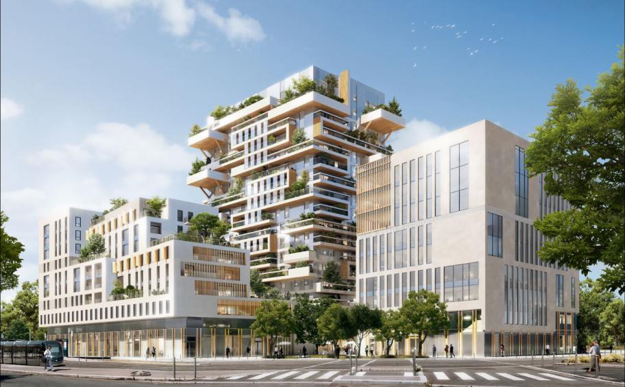 The Hypérion adventure begins: Eiffage Immobilier launches the construction of the tallest wooden residential tower in France