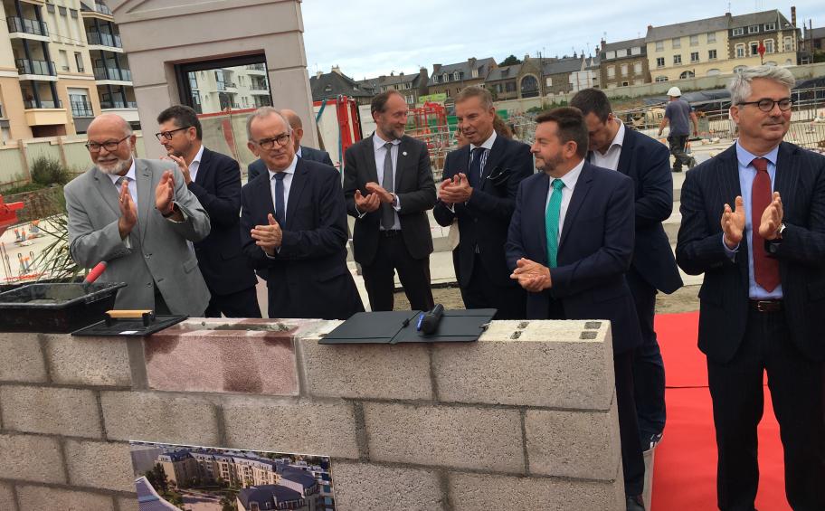 Eiffage Immobilier et Qualité de Vie Promotion officially launches work on the new Newquay district of Dinard