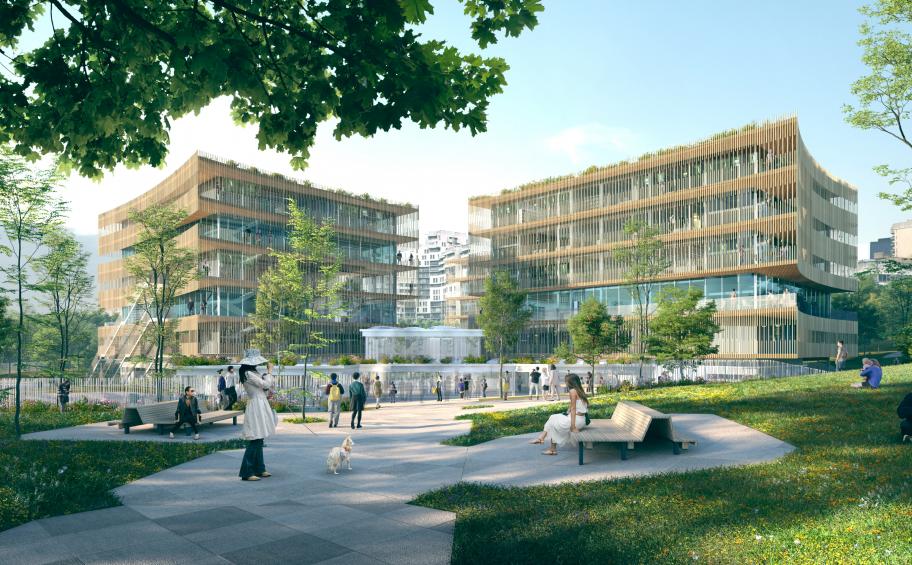 Inventons la Métropole du Grand Paris 2 : Eiffage Immobilier wins the project on the architecture school site of Nanterre
