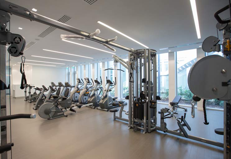 Salle de fitness du Campus Pierre-Berger