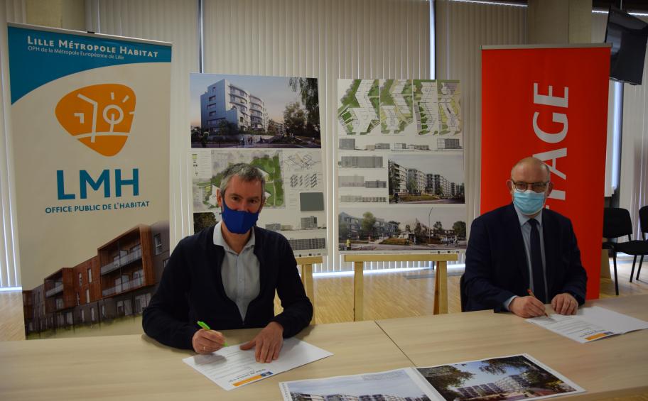 Villeneuve d’Ascq : Eiffage Construction remporte une nouvelle réhabilitation énergétique de plus de 100 logements