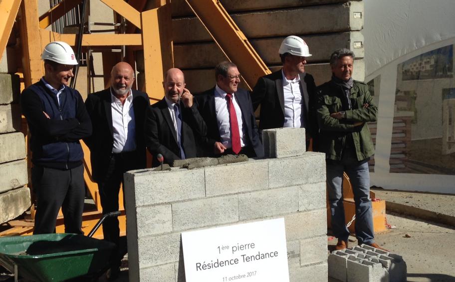 In Blagnac, Eiffage Immobilier lay the first stone of the residence Tendance