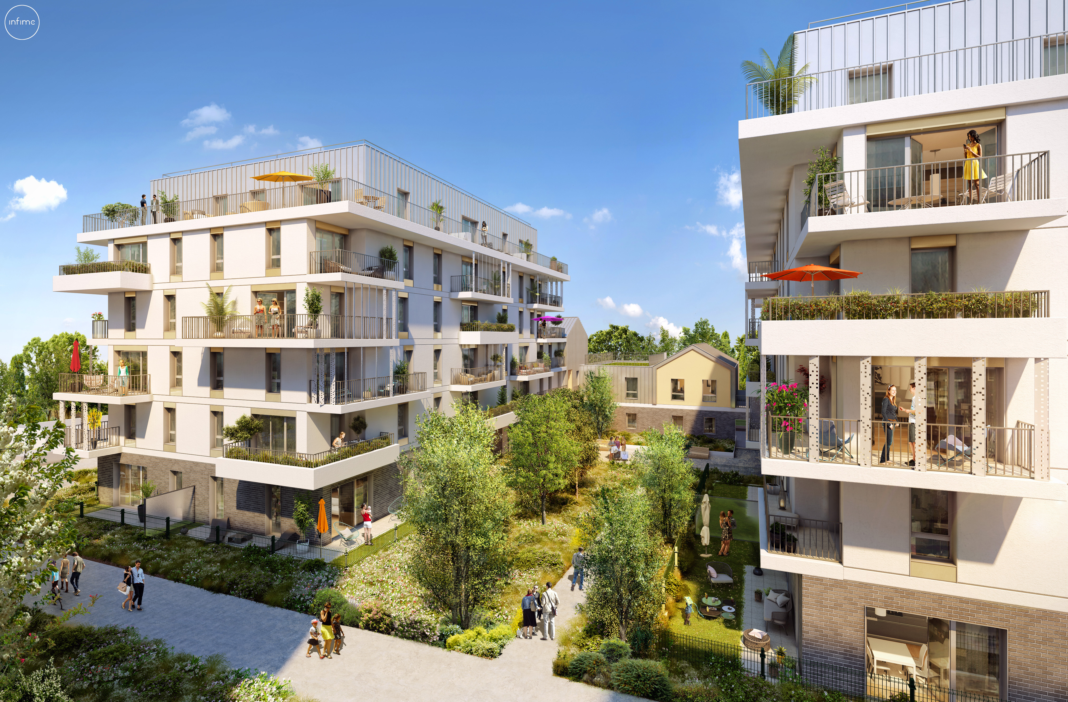 Rueil-Malmaison : Eiffage Immobilier vend près de 200 logements durables de « Ô Domaine » à CDC, In’li et Seqens