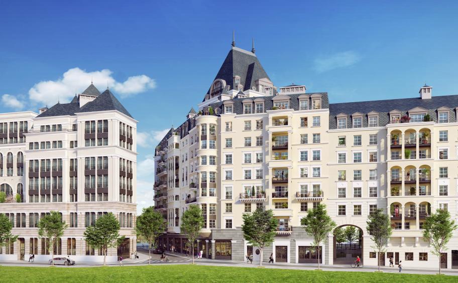Eiffage Immobilier is currently building the Orangerie located in the heart of the ZAC Bergères of Puteaux (92)