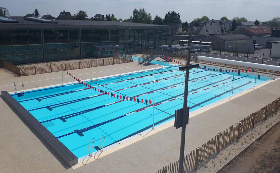 A brand new aquatic centre created by Eiffage Construction for the city of Combourg!