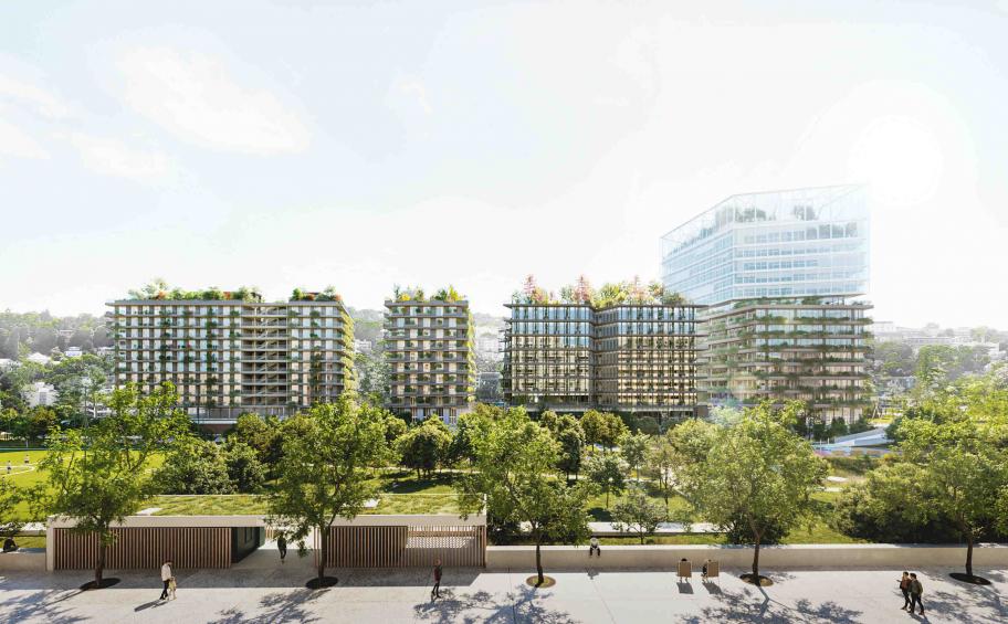 BNP Paribas Real Estate et Eiffage Immobilier acquièrent le terrain D5 à Boulogne-Billancourt afin d’y développer un quartier mixte qui accueillera le futur siège de Renault Group