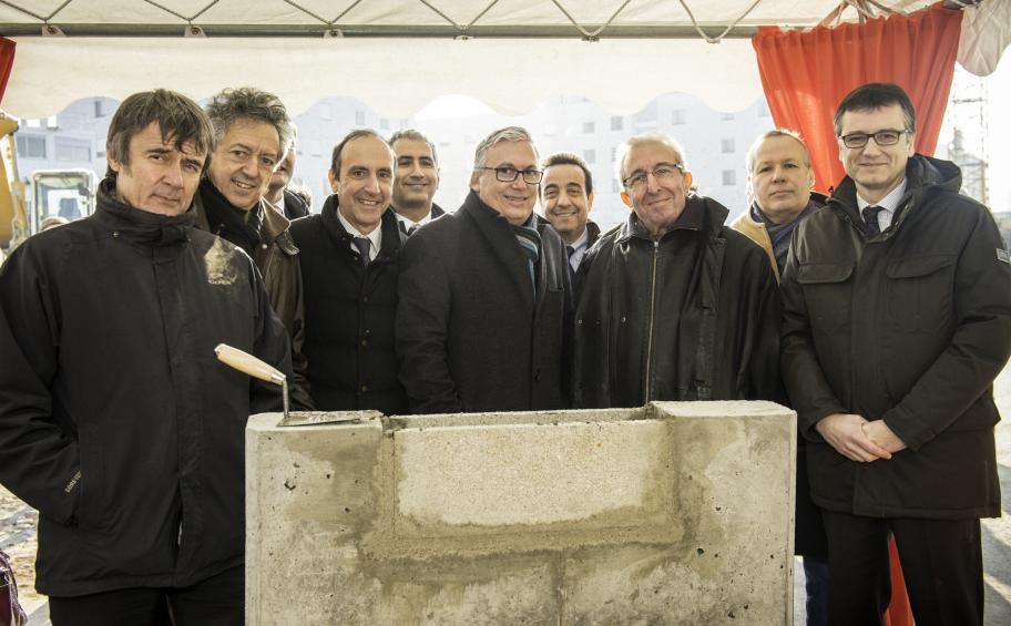 Foundation stone laid for the new Blanqui sector in Bagnolet, France