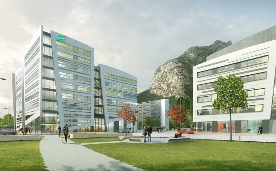 Eiffage Construction construit le nouveau siège social du Crédit Agricole Sud Rhône-Alpes à Grenoble