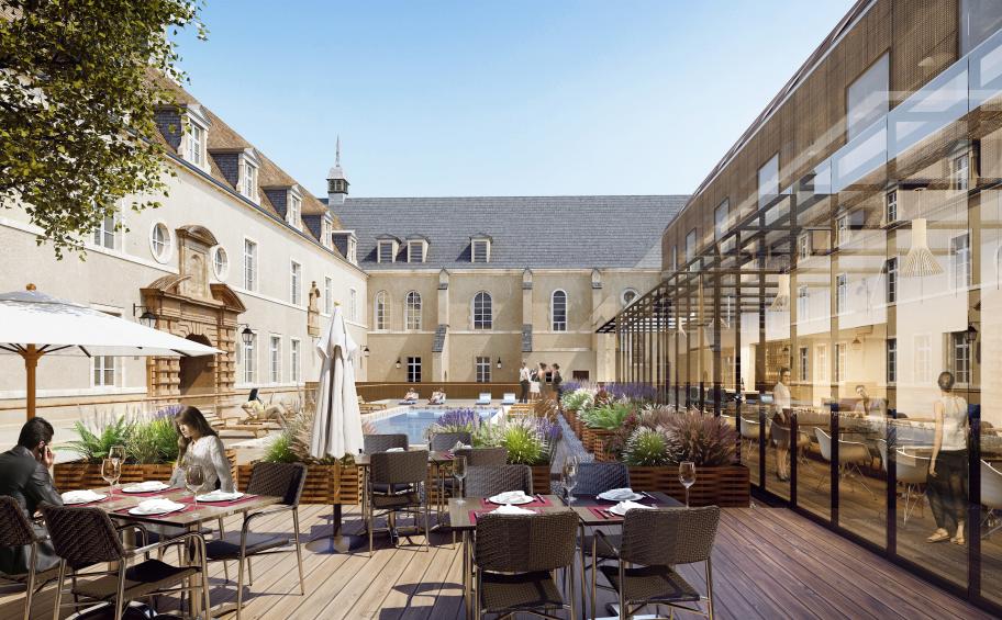 Eiffage Immobilier réalise en VEFA un hôtel 4* de 6800m² sur le site historique de la CIGV de Dijon