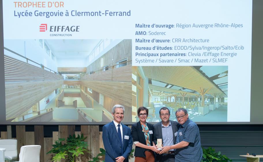Le Lycée Gergovie de Clermont-Ferrand, une opération qui vaut de l'or !