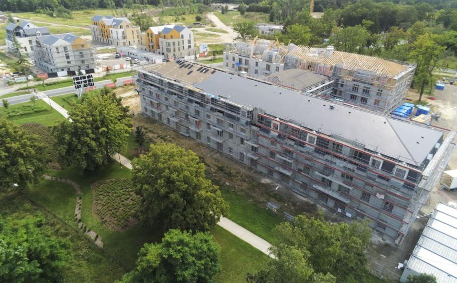 In Compiègne, completion of the construction of a high-end senior residence for Eiffage Immobilier/Montana