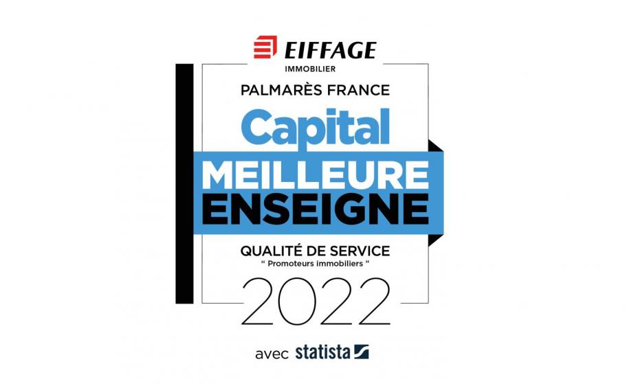 For the 5th consecutive year, Eiffage Immobilier was voted 