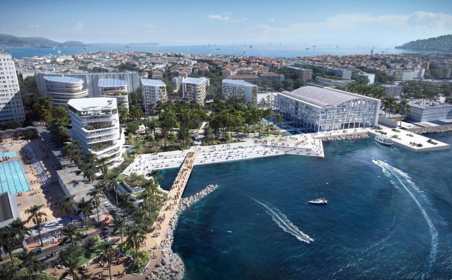 Eiffage Immobilier et Icade désignés lauréats de deux lots sur l’appel à projets « L’avenir de la rade de Toulon »