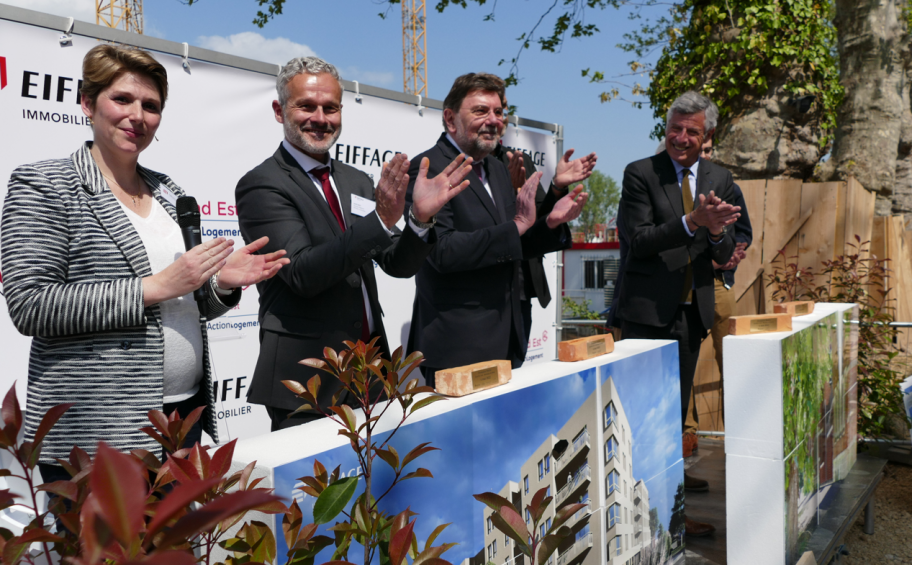 Eiffage Immobilier lays the foundation stone for the social programs in the Lizé eco-district in Montigny-lès-Metz (57)