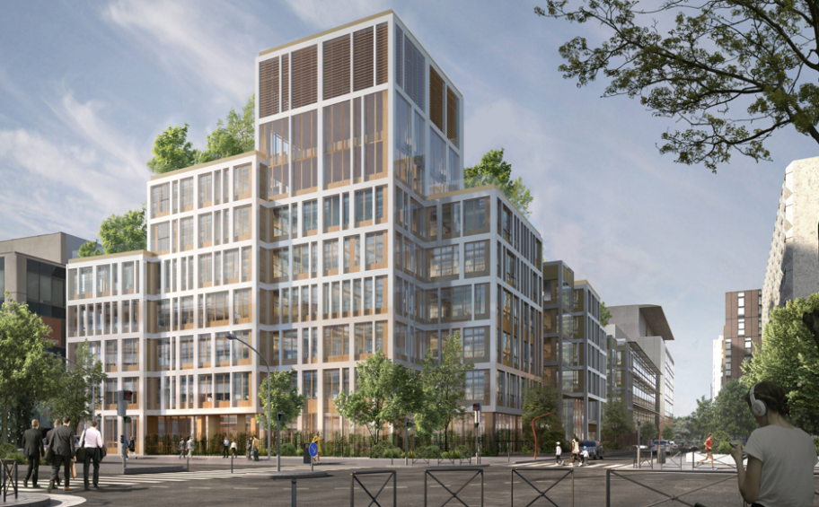 Eiffage Construction remporte le marché de réhabilitation et d’extension d’un immeuble de bureaux à Montrouge (92)