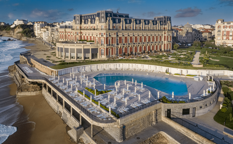 Eiffage Construction livre le Grand Hôtel du Palais 5 étoiles à Biarritz : la résidence impériale a fait peau neuve