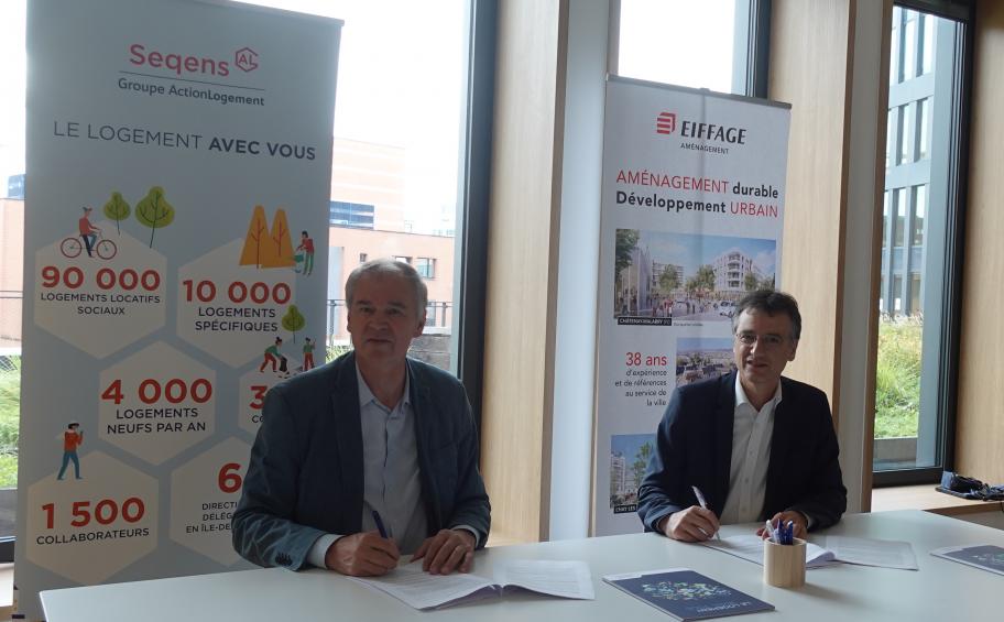 Eiffage Aménagement/Seqens : un partenariat inédit au service de la requalification urbaine d’un quartier à Igny