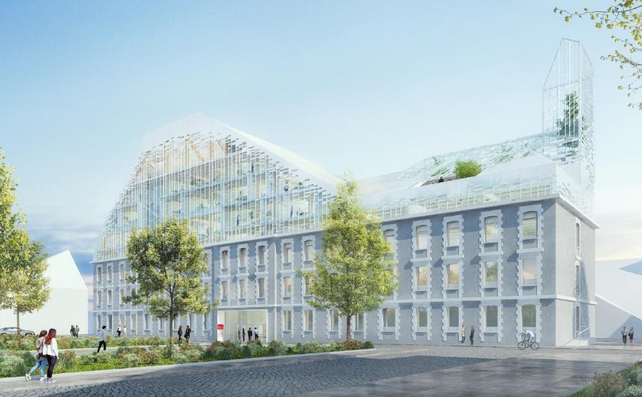 In Bordeaux, Eiffage Construction will build the ESSCA campus on a historic 18th century military site