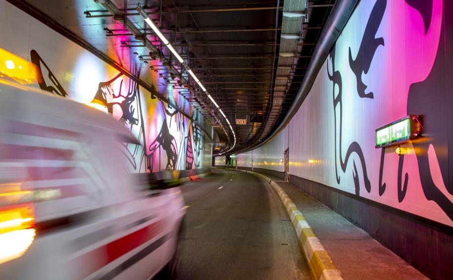 Belgium: The Hal Gate tunnel, now ultra-connected, is completely renovated in Brussels!