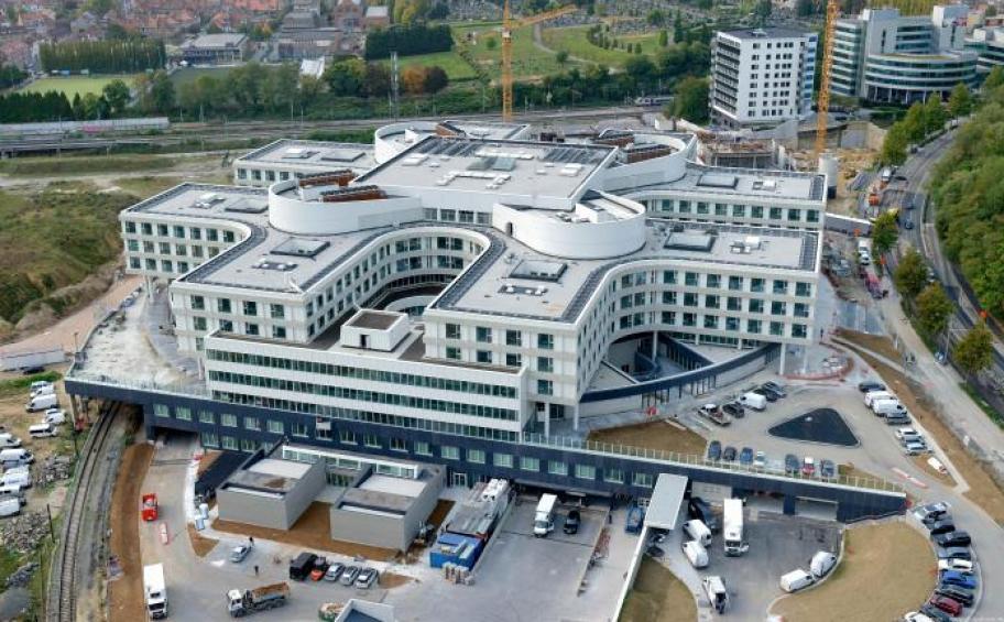 The new Chirec hospital, built by Eiffage Benelux, welcomes its first patients in Auderghem in Belgium