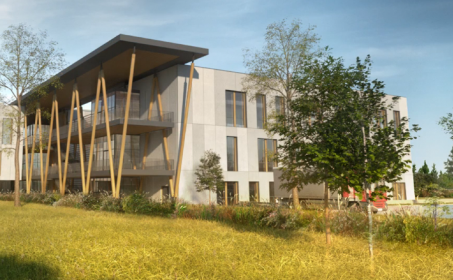 Site RTE à Jonage (69) : formation et innovation dans un campus en bois aux performances environnementales élevées