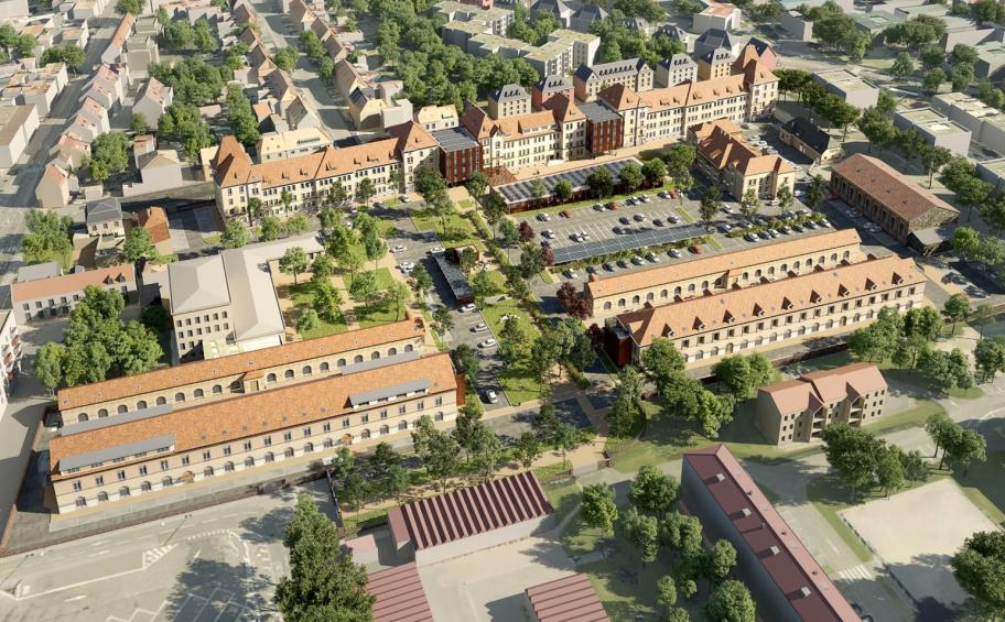 A green and scalable administrative hub: Eiffage is set to renovate and maintain the Cité Administrative in Colmar