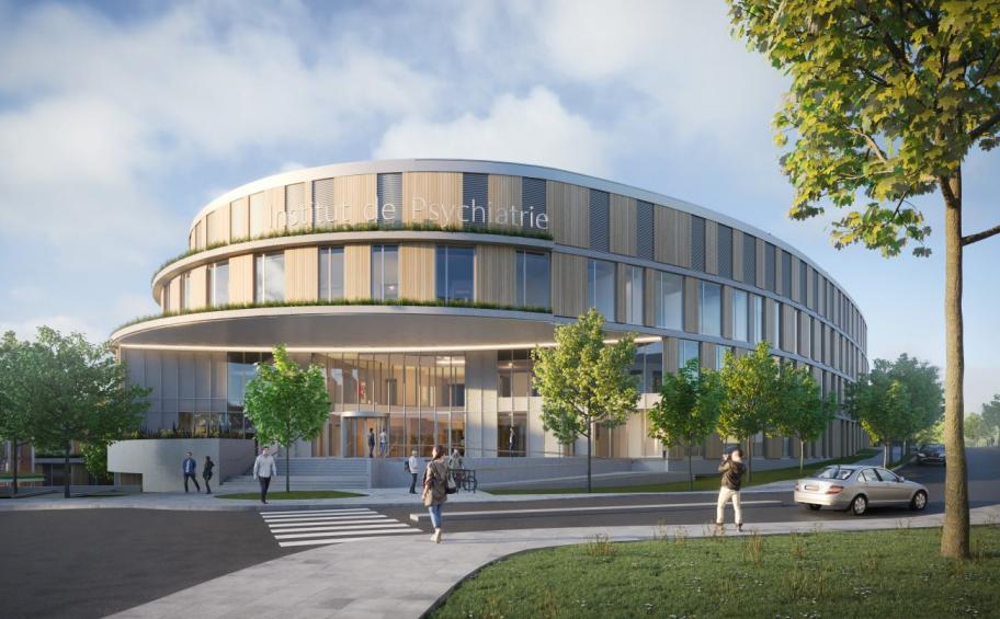 Eiffage Benelux builds the future Institute of Psychiatry for the Saint-Luc and Valisana University Clinics in Brussels