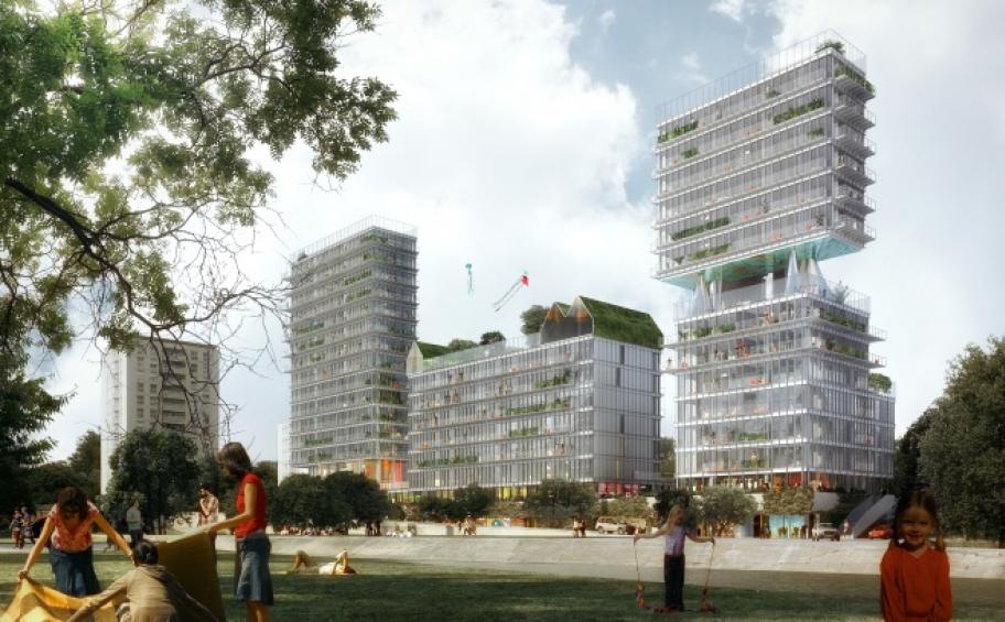 Le projet Passerelles d’Eiffage Immobilier est lauréat de l'appel à projets « Inventons la Métropole du Grand Paris »