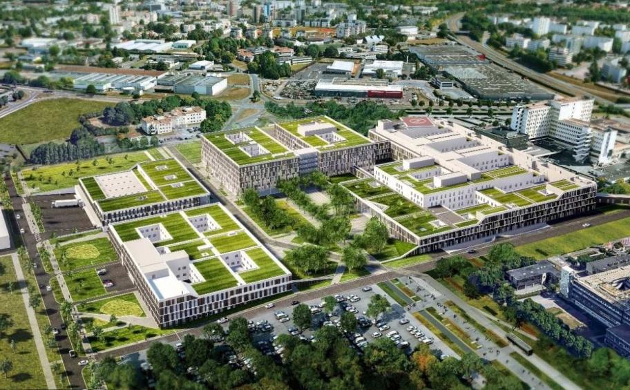 Happy New Year and... good health! Eiffage Construction wins the first phase of the reconstruction of Caen University Teaching Hospital