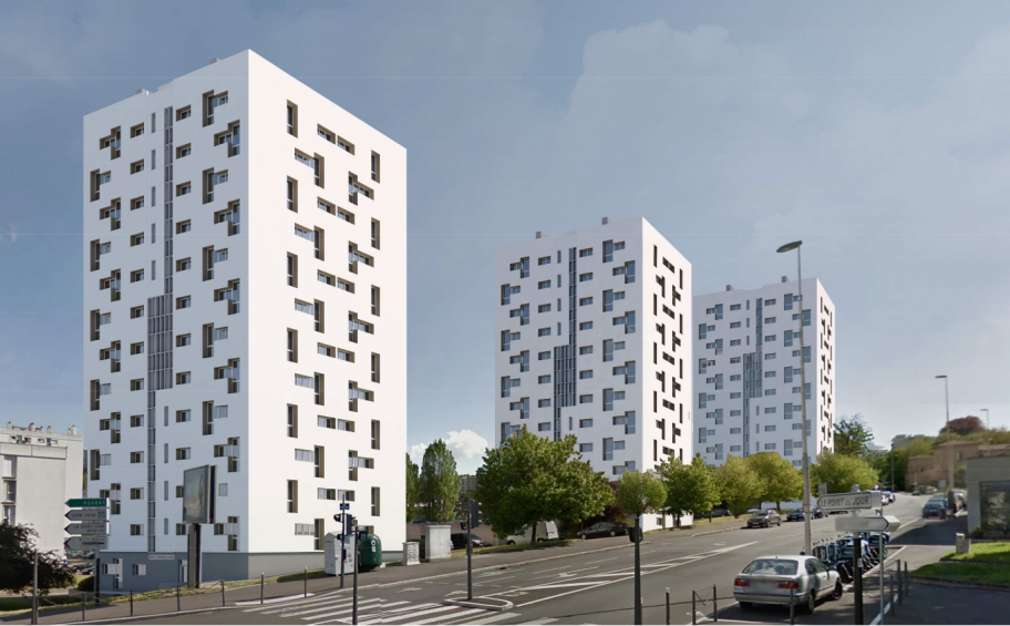 Lyon: Eiffage Construction launches rehabilitation of nearly 400 occupied dwellings, targeting energy excellence