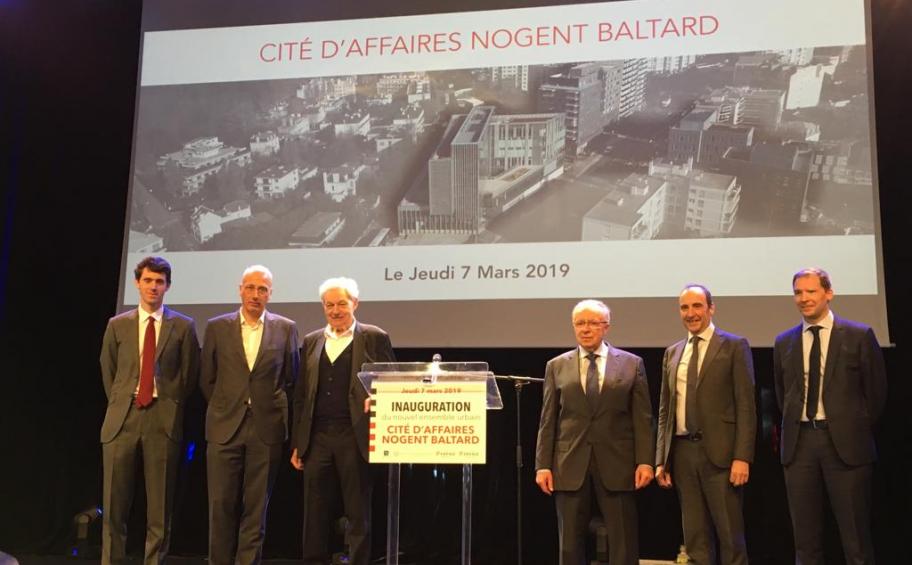 Eiffage Immobilier inaugurates the Cité d'Affaires Nogent Baltard (94)