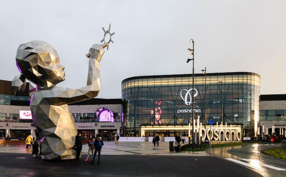 Inauguration de Posnania en Pologne, un des plus grands centres commerciaux d’Europe réalisé par Eiffage Construction