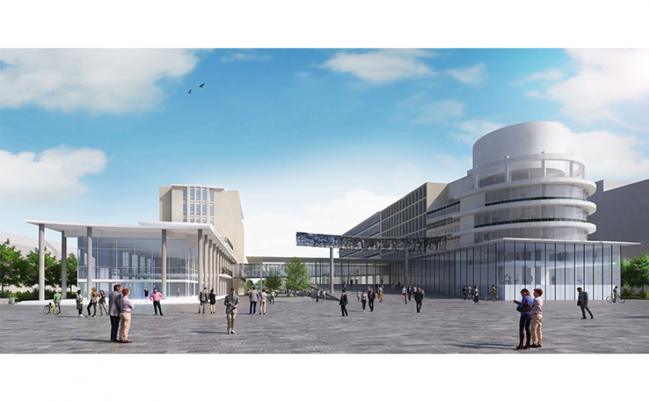 AB, filiale d’Eiffage Benelux, transforme l’ancienne bibliothèque communale gantoise en centre administratif