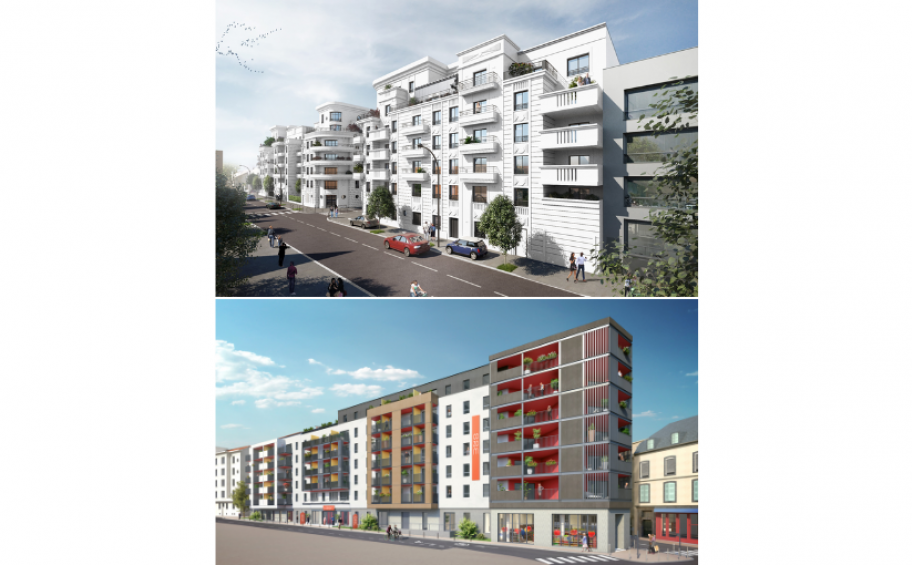 Eiffage Immobilier launches work on the new Cazam® Senior Services Residences in Clermont-Ferrand & St-Ouen