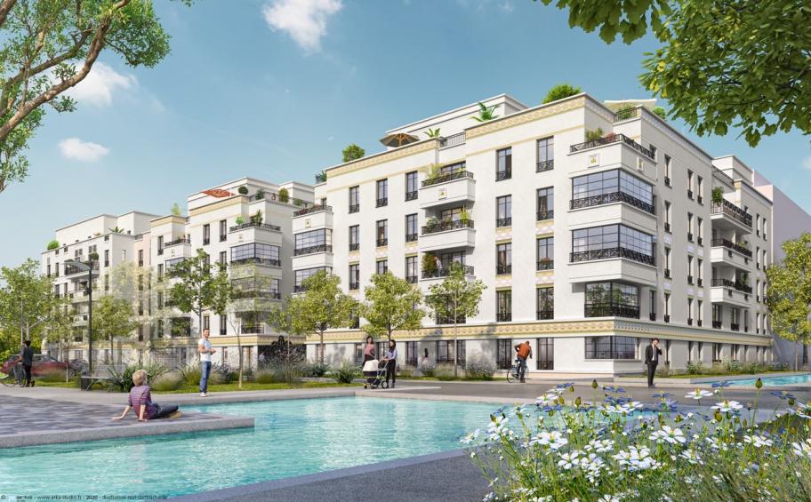 Eiffage Immobilier et I3F signent une VEFA sur une Résidence de 59 logements sociaux au sein de la ZAC Grand Canal à Clamart (92)