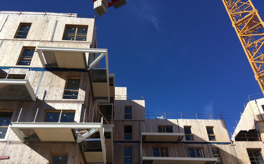 « L’envol » : la résidence bas carbone de près de 100 logements d’Eiffage Construction sort de son nid à Vélizy