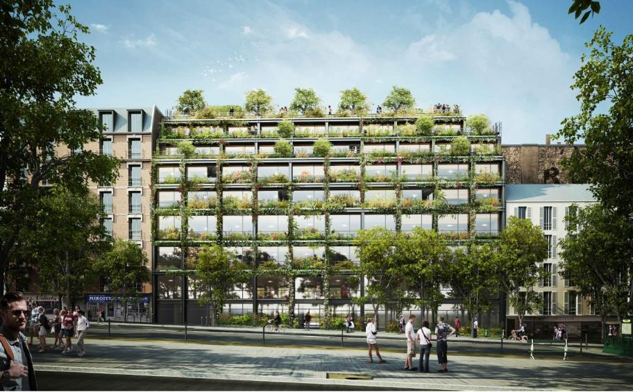 Eiffage launches the construction of the «Villa M» in the 15th arrondissement of Paris