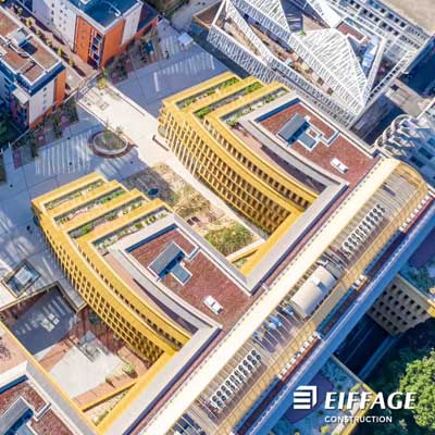 Le Floresco à Saint-Mandé, 3 immeubles de bureaux à hautes performances énergétiques
