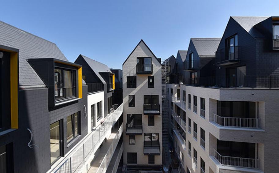 The project Îlot Sacré f Brussels, realized by Eiffage Benelux, receives a prize at the Mipim Awards 2018