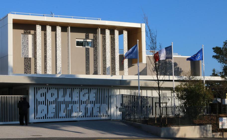 Mission accomplie : Eiffage inaugure le collège de l’Estérel à Saint-Raphaël dans le Var