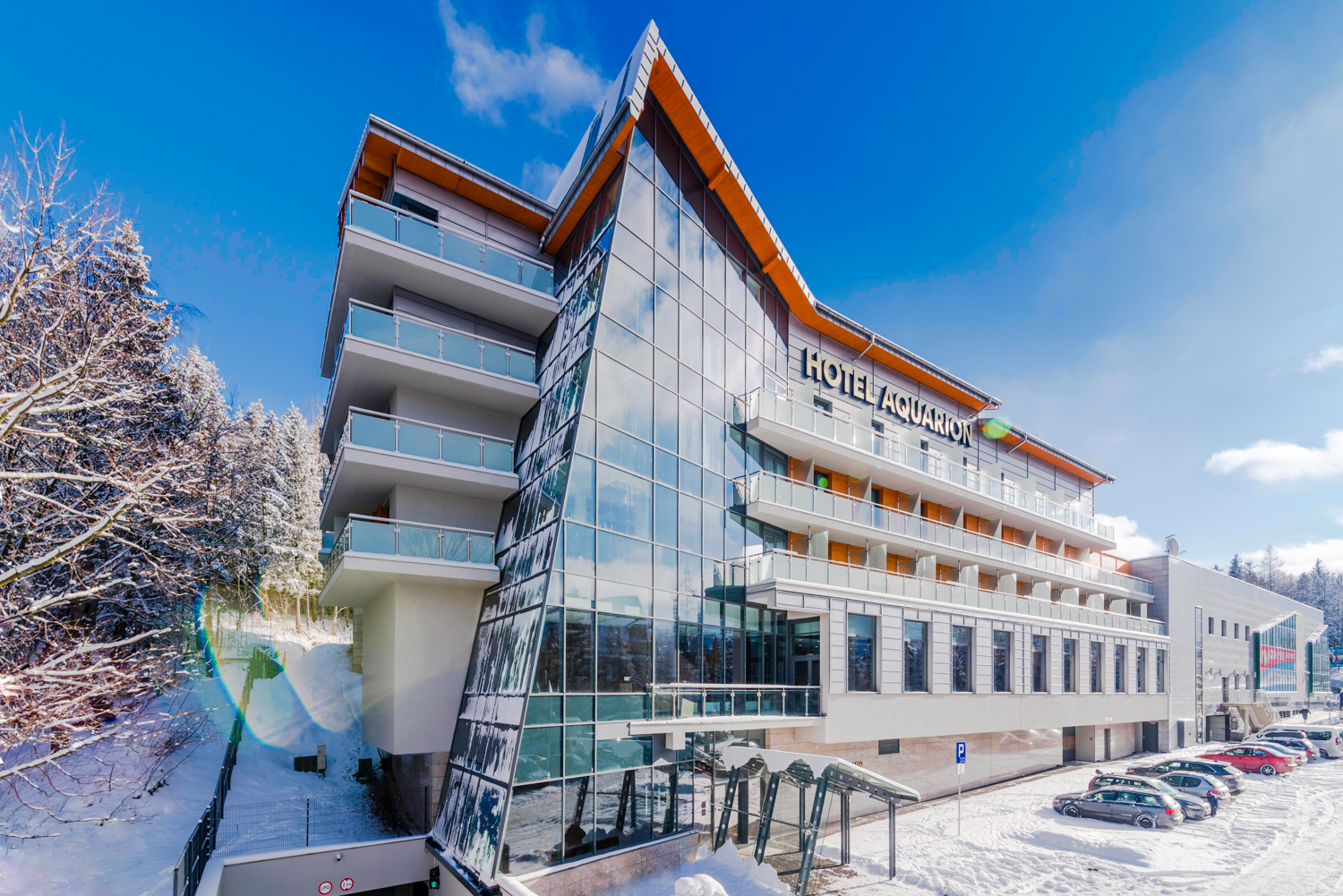 L’hôtel 4 étoiles Aquarion à Zakopane en Pologne, construit par Eiffage Polska Budownictwo, ouvre ses portes au public