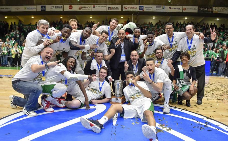 Prestigious trophies for the Nanterre 92 basketball club, supported by Eiffage Construction