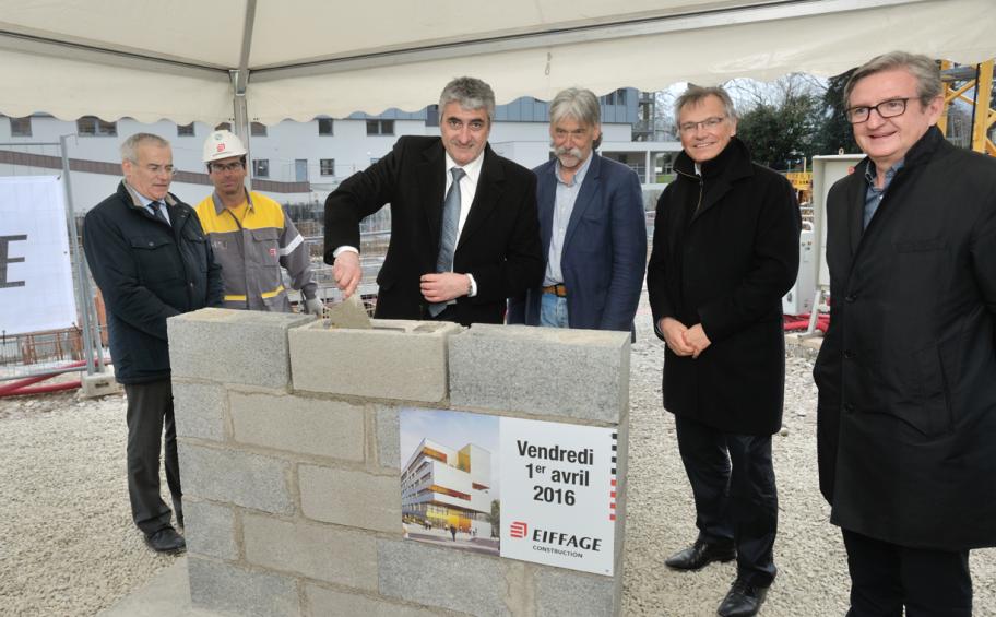 Eiffage Construction lance les travaux d’un immeuble de bureaux à Chambéry