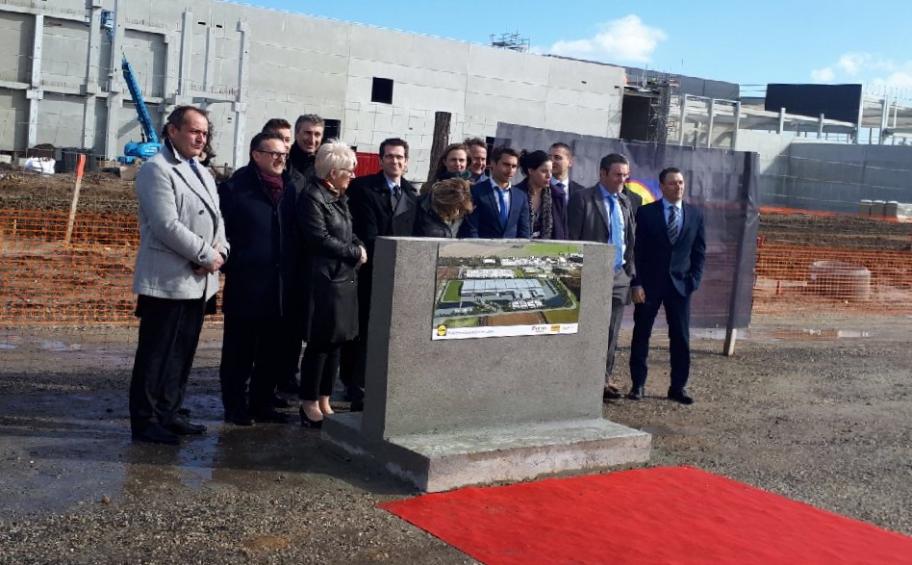 Eiffage Construction inaugurates the construction site of the new regional warehouse of Lidl in Cestas, Gironde