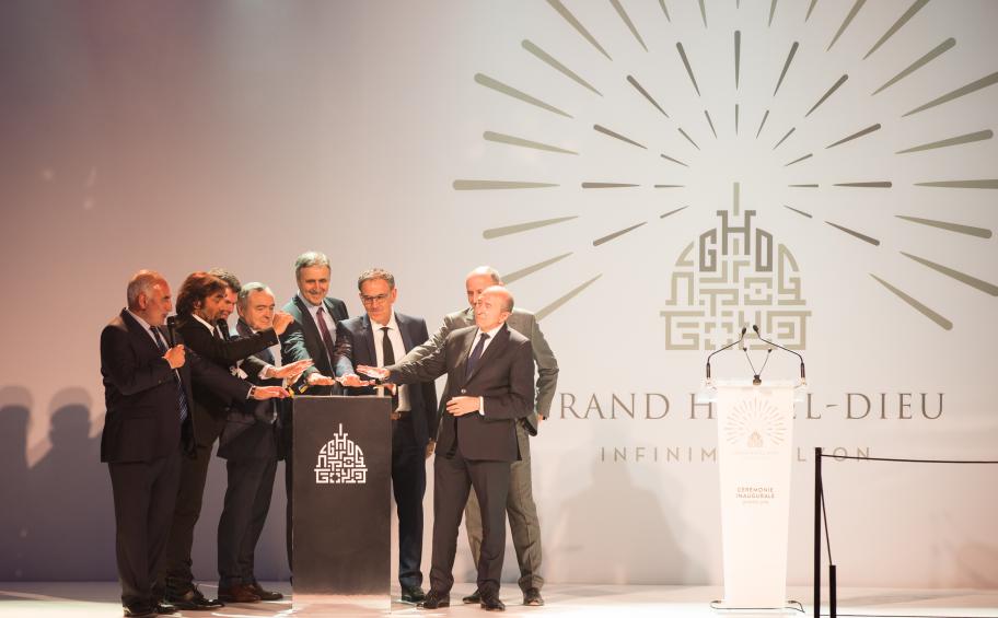 Eiffage et Crédit Agricole inaugurent la première tranche du Grand Hôtel-Dieu à Lyon